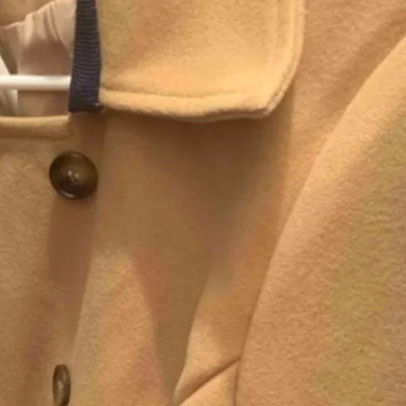 Business Classic Double Breasted Lapel Neck Belted - Picture 6 of 6